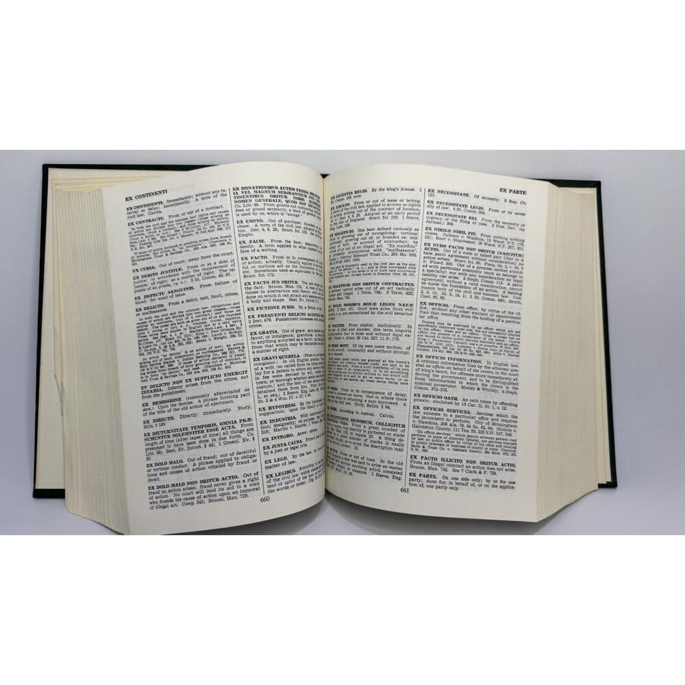 Black's Law Dictionary Revised Fourth 4th Edition 1968 Henry Campbell Black 1975 - Picture 14 of 14